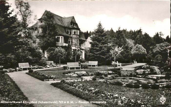 Koenigsfeld Schwarzwald Pension Waldesruh