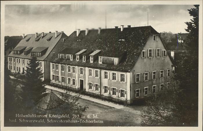 Koenigsfeld Schwarzwald Schwesternhaus T?chterheim