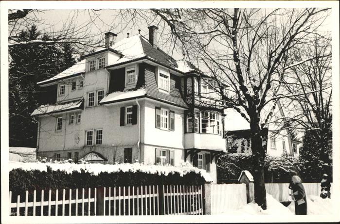 Koenigsfeld Schwarzwald Ferienheim Winter