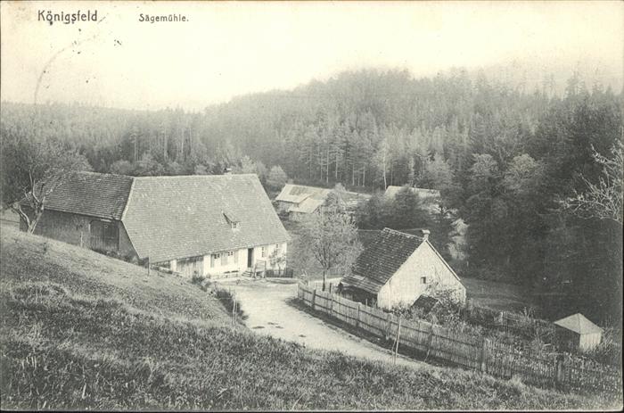 Koenigsfeld Schwarzwald Sägemühle