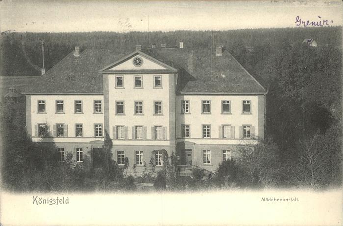Koenigsfeld Schwarzwald Mädchenanstalt
