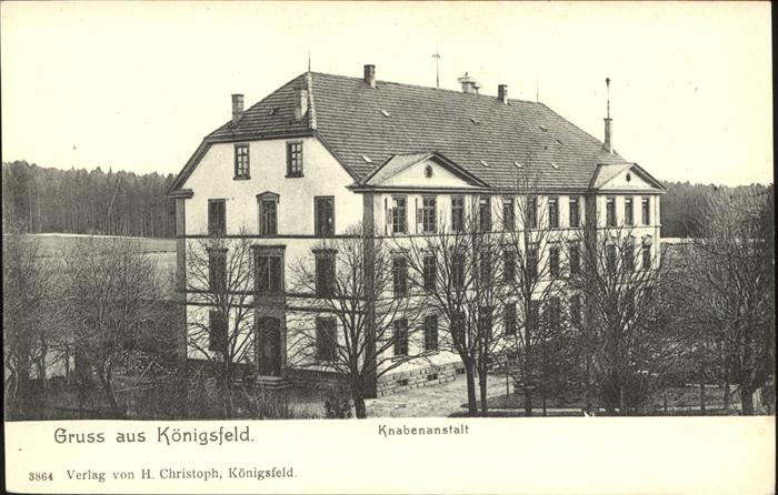Koenigsfeld Schwarzwald Knabenanstalt