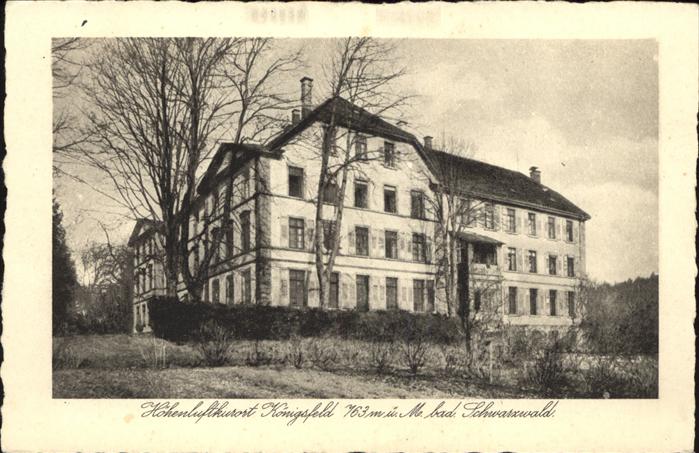 Koenigsfeld Schwarzwald Haus