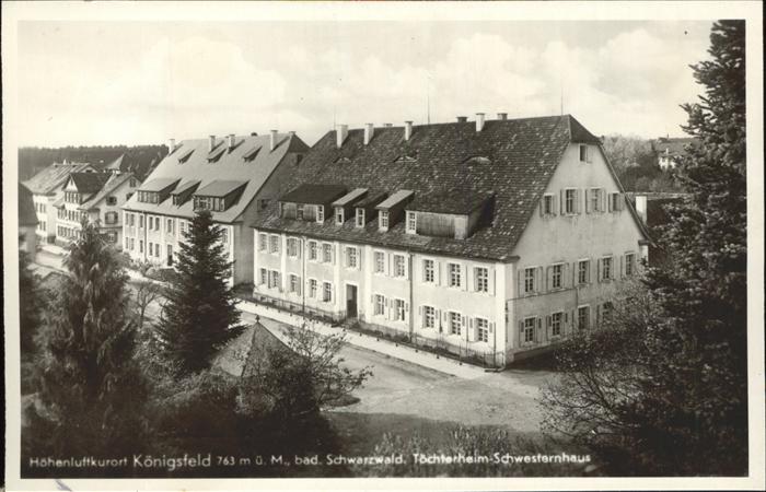 Koenigsfeld Schwarzwald Töchterheim Schwesternhaus