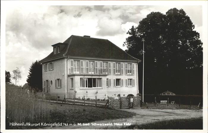 Koenigsfeld Schwarzwald Schwarzwald Haus Kehl