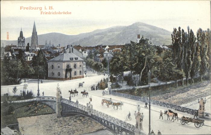 Freiburg Breisgau Friedrichsbr?cke