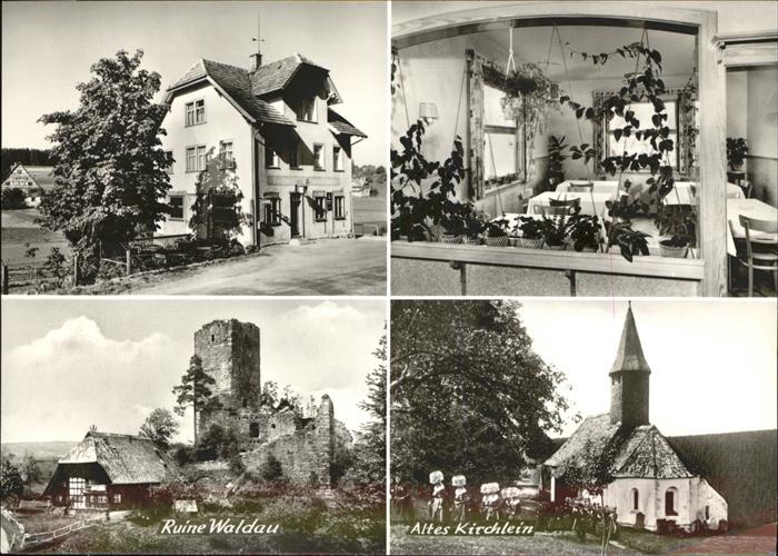 Waldau Titisee-Neustadt Kirchlein Tracht Ruine Waldau