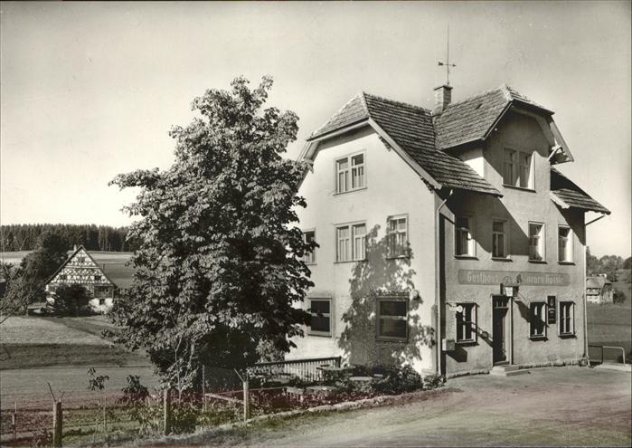 Buchenberg Koenigsfeld Schwarzwald Martinsweiler Gasthaus zum neuen R?ssle