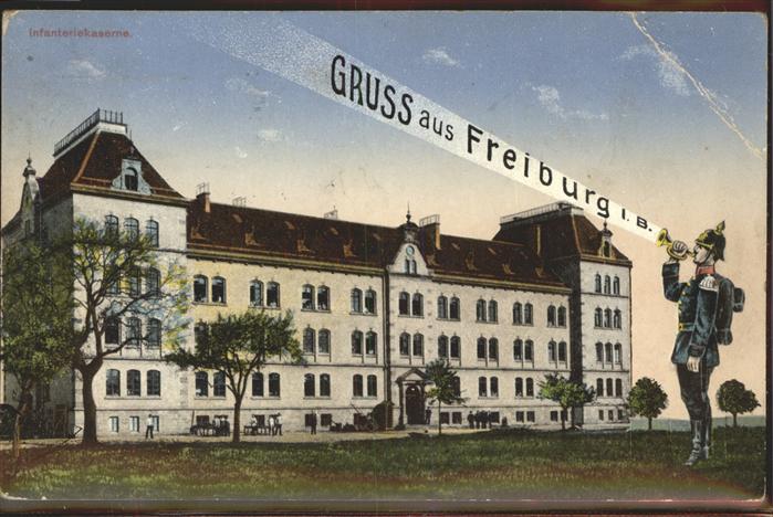 Freiburg Breisgau Soldat Horn