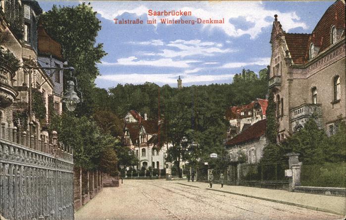 SAARBRueCKEN Saarland Talstrasse Winterberg Denkmal