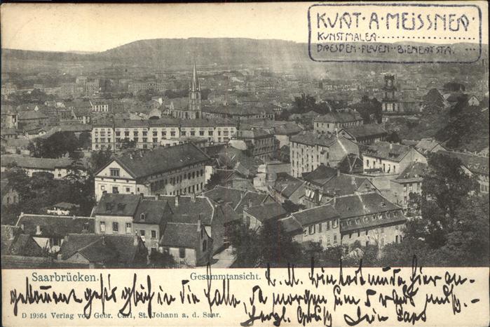 Saarbruecken Fliegeraufnahme