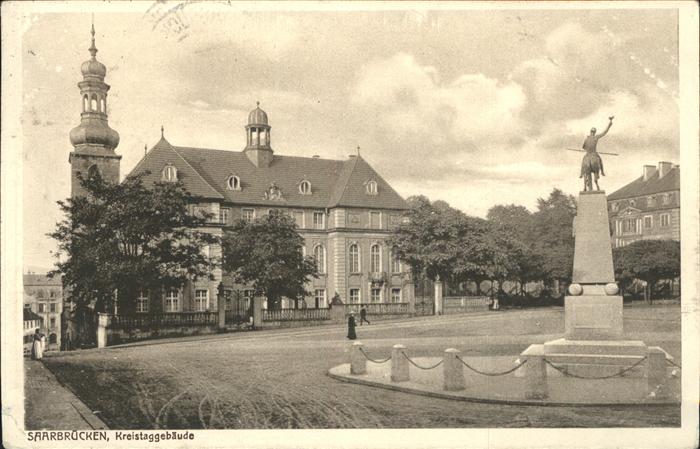 SAARBRueCKEN Saarland Kreistaggebaeude