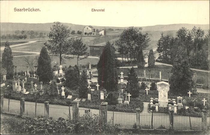 SAARBRueCKEN Saarland Ehrental Friedhof