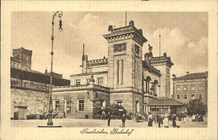 SAARBRueCKEN Saarland Bahnhof