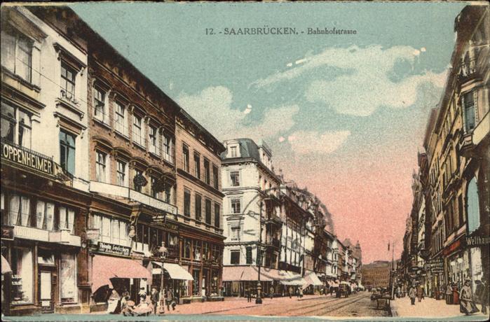 SAARBRueCKEN Saarland Bahnhofstrasse