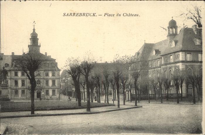 SAARBRueCKEN Saarland Schlossplatz