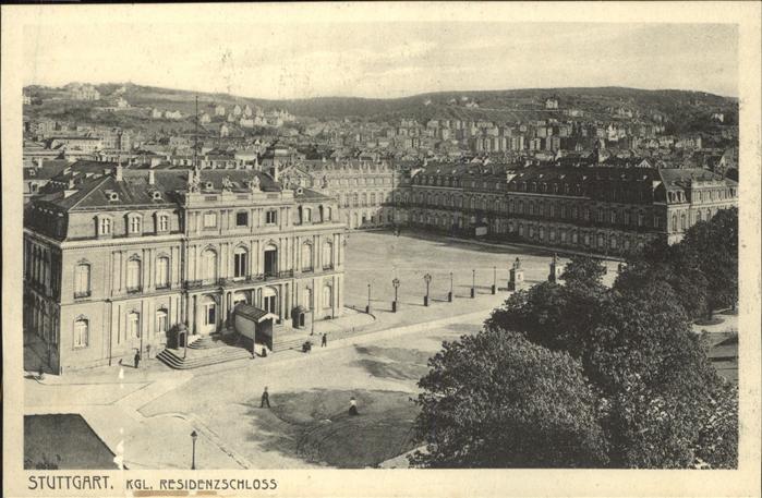 STUTTGART  CITY Residenzschloss