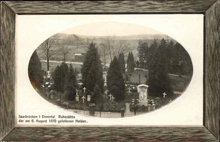 SAARBRueCKEN Saarland Ehrental gefallene Helden von 1870