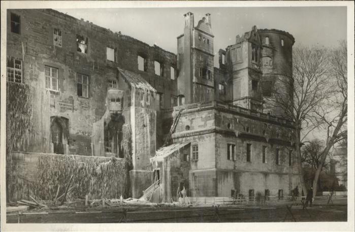 STUTTGART  CITY Brand im Alten Schloss 21.-22.12. 1931