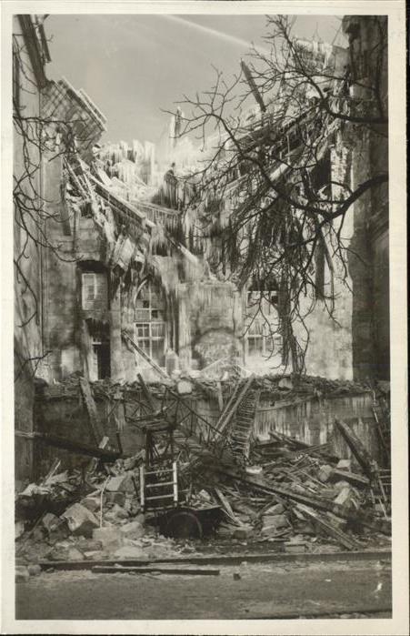 STUTTGART  CITY Brand im Alten Schloss 21.-22.12. 1931