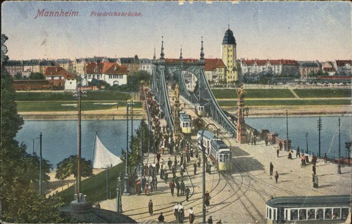 MANNHEIM BW Friedrichsbruecke