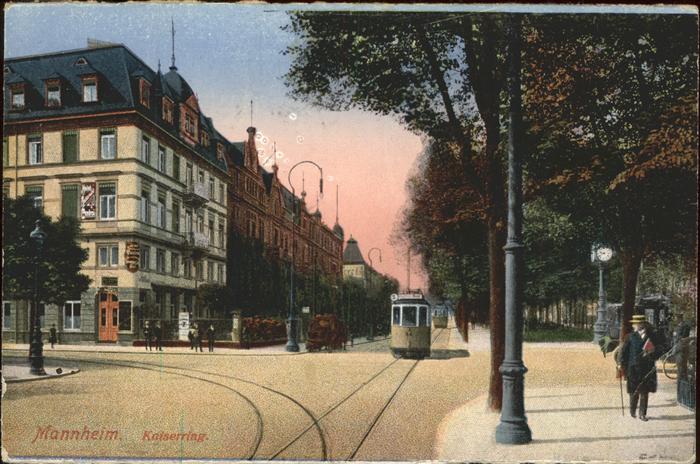 MANNHEIM BW Kaiserring Strassenbahn