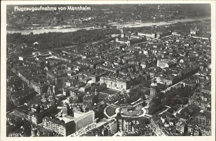 MANNHEIM BW Fliegeraufnahme