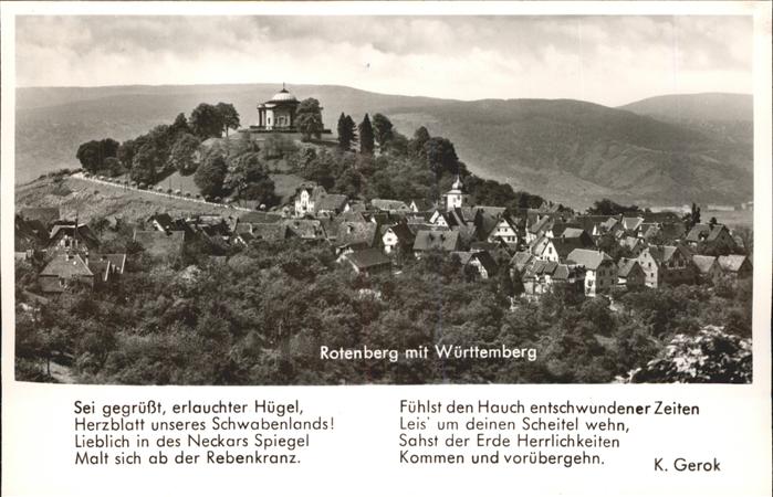 Rotenberg Stuttgart Württemberg