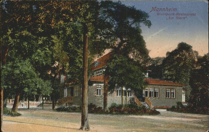 Mannheim Wildpark Restaurant Am Stern Feldpost