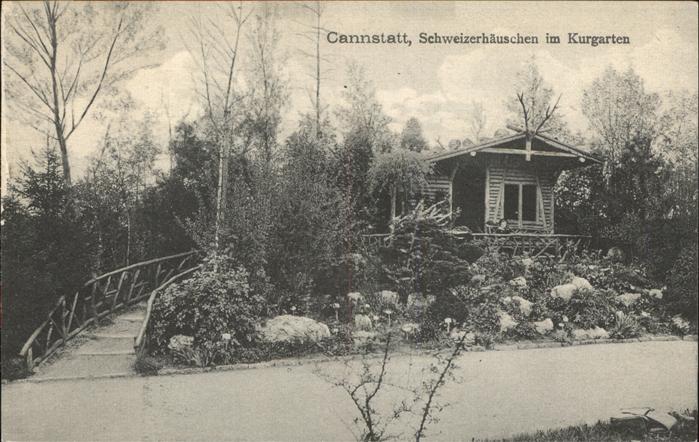 Cannstatt Schweizerhäuschen im Kurgarten