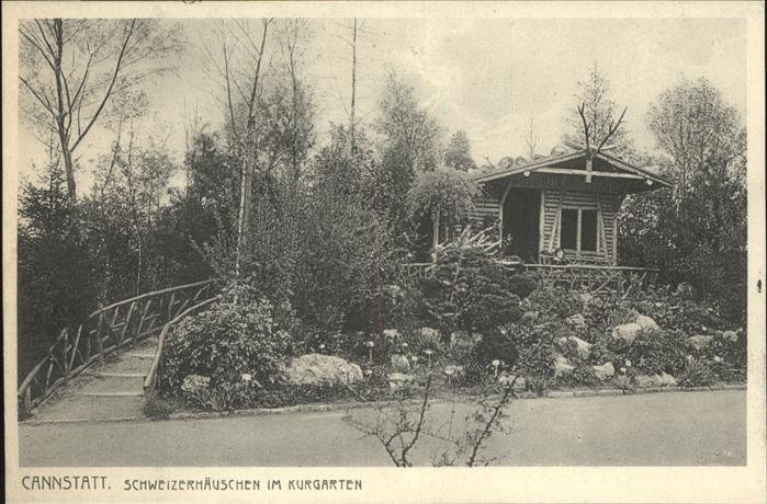 Cannstatt Schweizerhäuschen im Kurgarten