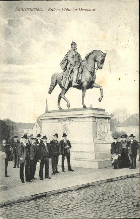 Wilhelm I Saarbrücken Kaiser Wilhelm Denkmal