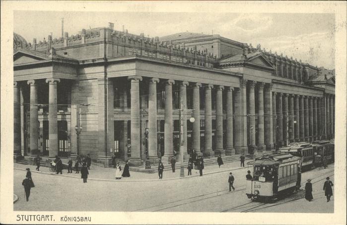 Strassenbahn Stuttgart Königsbau