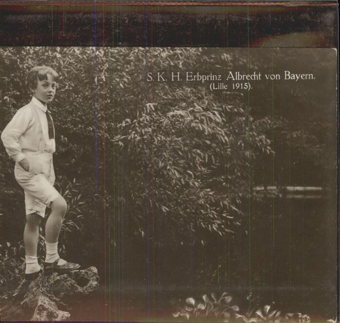 Adel Bayern S. K. H. Erbprinz Albrecht Lille
