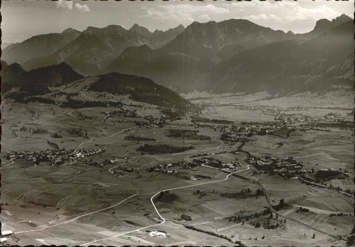 Weissbach Waging See Panorama mit Alpenblick