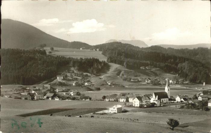 Neukirchen Teisenberg Oberbayern Panorama