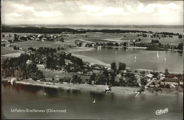 Urfahrn Chiemsee Fliegeraufnahme