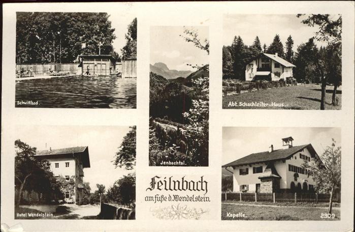 Bad Feilnbach Schwimmbad Abt Schachleiter-Haus Jenbac