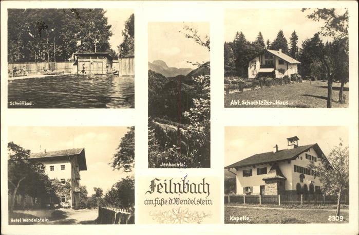 Bad Feilnbach Schwimmbad Jenbachtal Abt Schachleiter-