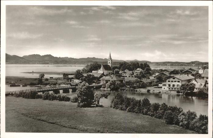 Seebruck Chiemsee Panorama