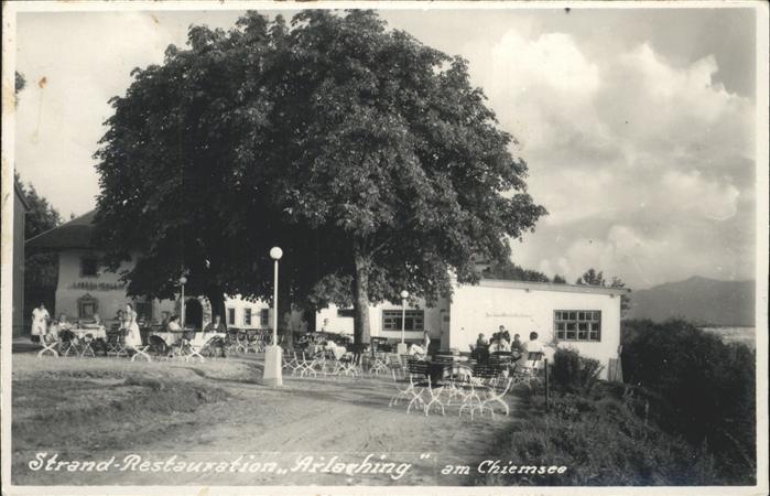 Arlaching Strand Restauration Terrasse
