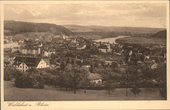Waldshut Tiengen Rhein Panorama
