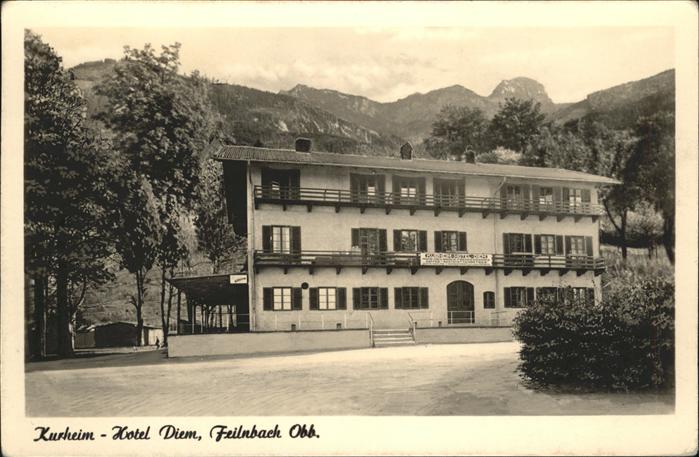Bad Feilnbach Moorbad Kurhotel Diem