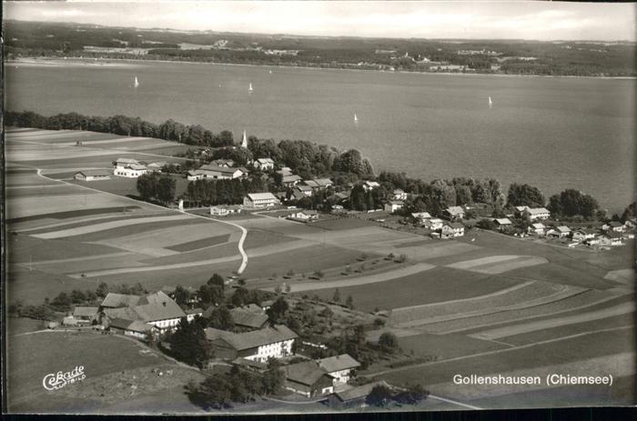 Gollenshausen Chiemsee Fliegeraufnahme