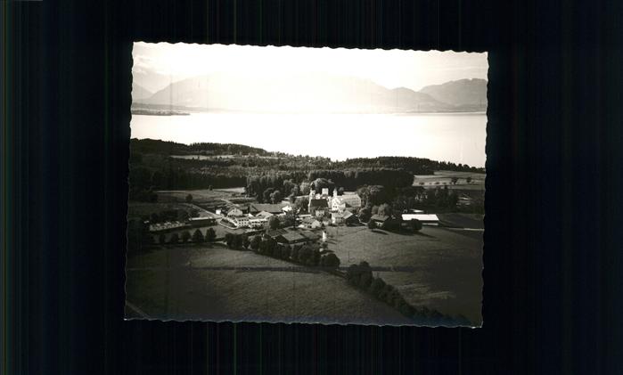 Ising Chiemsee Fliegeraufnahme