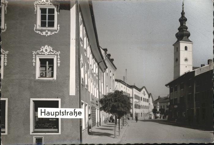 Waging See Hauptstrasse Wallfahrtskirche