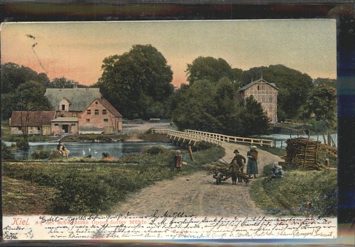 Kiel An der Schwentine Oppendorfer Mühle