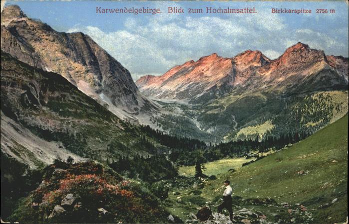 Karwendel Hochalmsattel