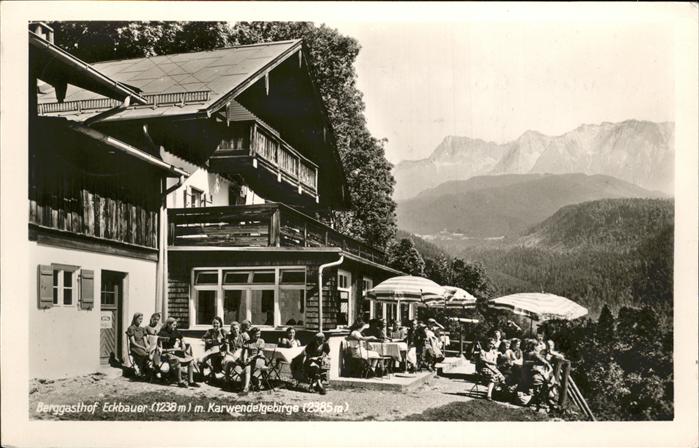 Karwendel Berggasthof Eckbauer