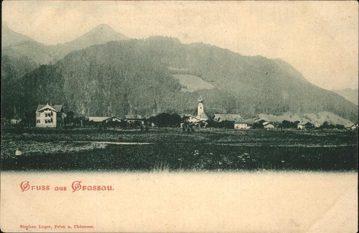 Grassau Chiemgau Gesamtansicht